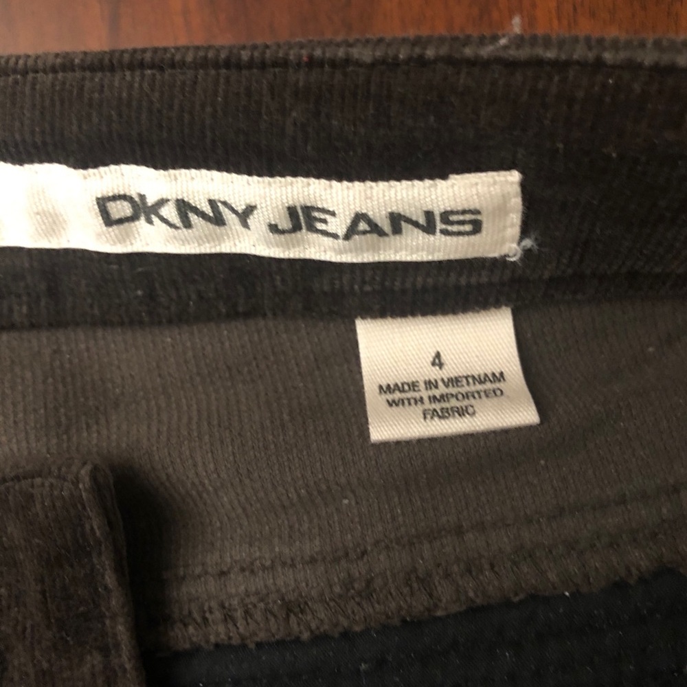 DKNY Jeans soft velvety corduroy pants - Picture 3 of 4